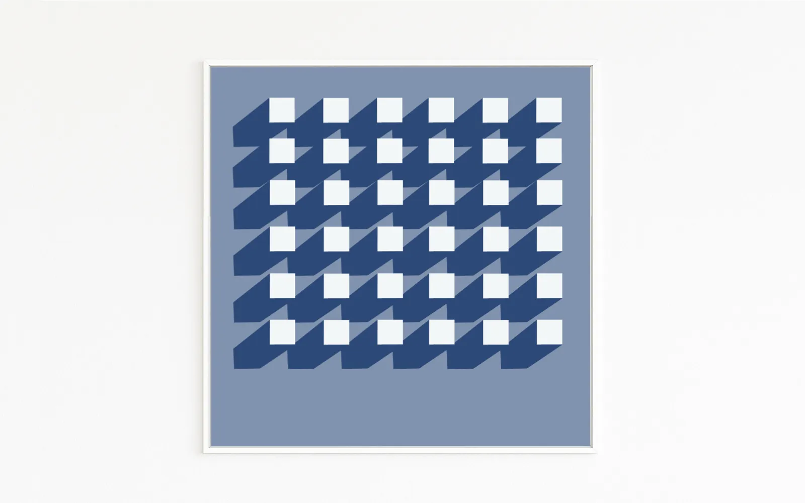 KUBEN Grafik. Perspektivische, stilistische Ästethik als Kunstdruck. Christof Hintze Kunstwerk.