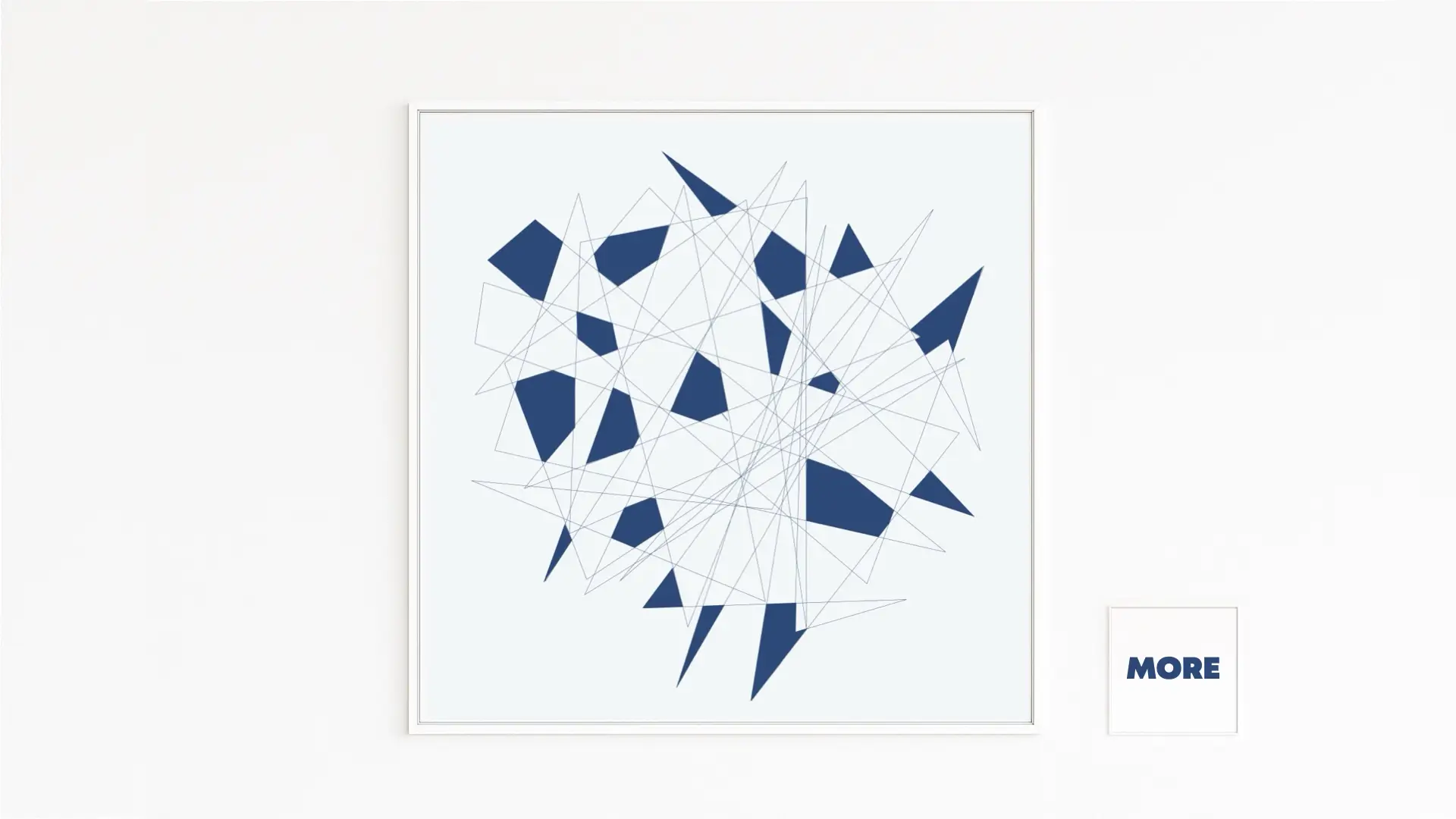 Neuer zeitgenössischer Künstler international | Kunstwerk Asymmetrie | Chaotische Dynamik | Ästhetisches Spannungsfeld | Neuartige Kunstserie für Galerien und Museen