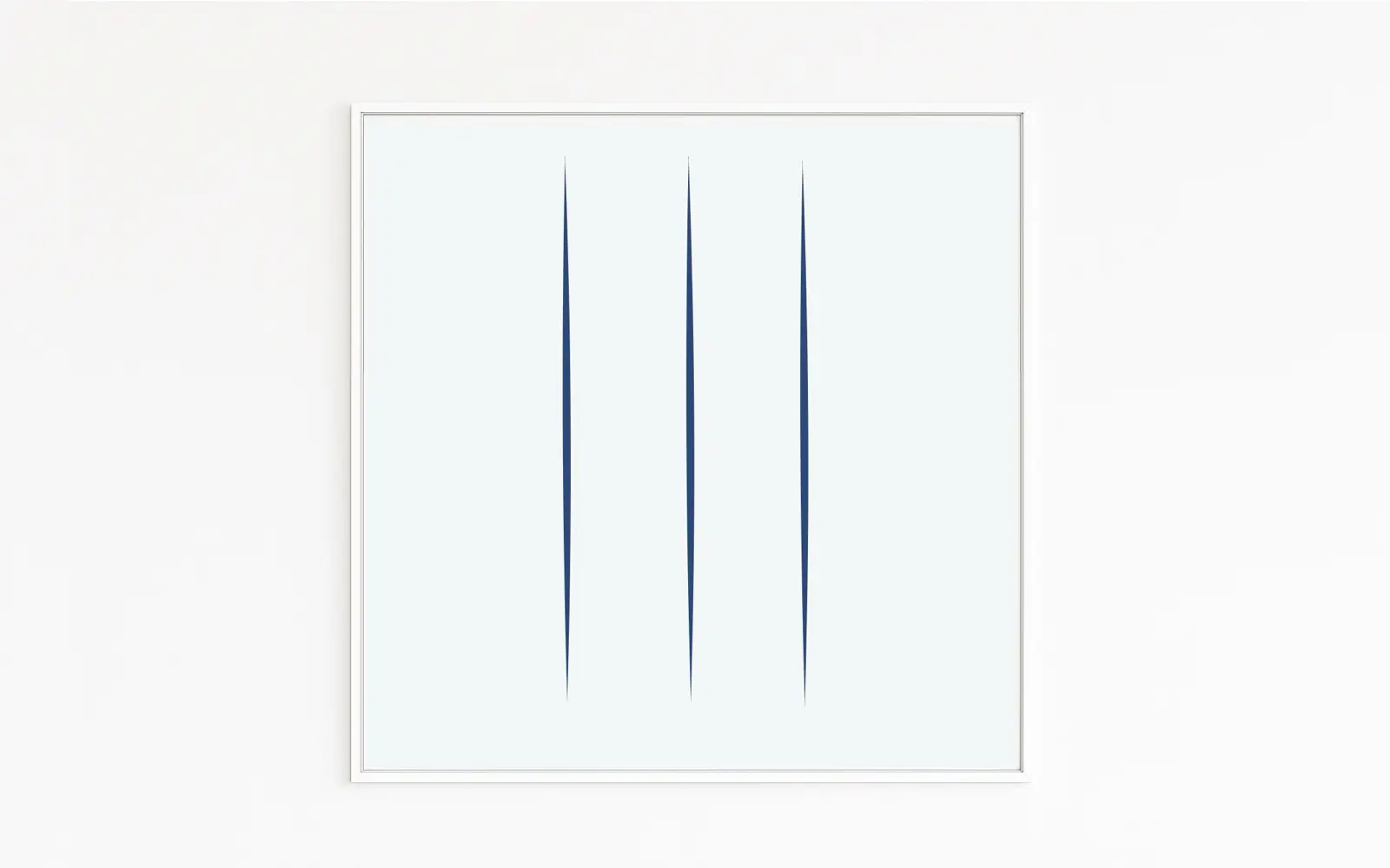 FONTANA OPENING | Three vertical cuts open up new spaces and other dimensions | Homage to Fontana | Space and depth | Curiosity, taking new paths | Buy as a high-quality fine art print directly online in the webshop