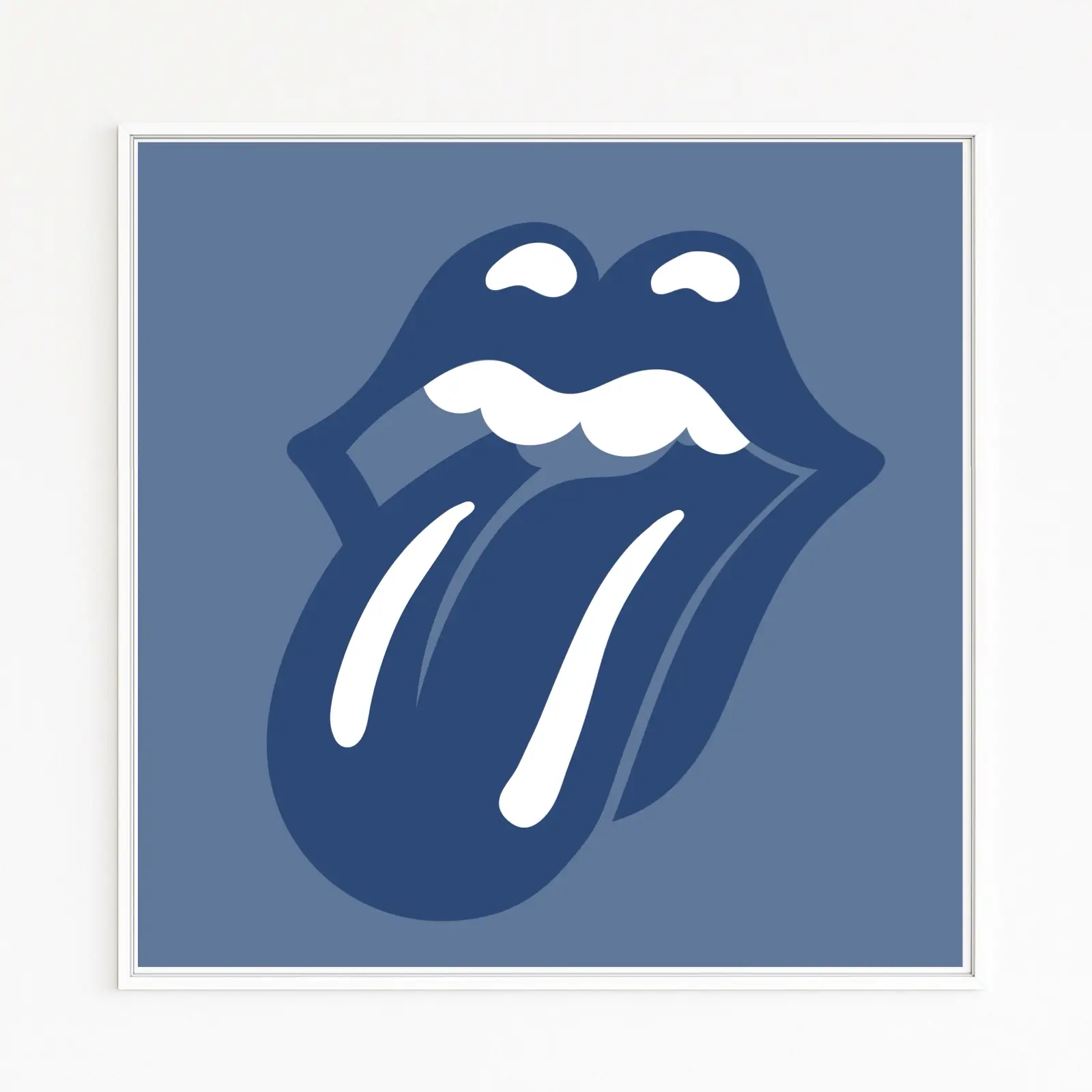 172-rolling-stones-tongue-and-lips-band-logo-museum-brandhorst-munich-blue-minimalist-brand-music-history-content-small STONES | Features the legendary Tongue and Lips motif of the Rolling Stones in bold blue tones | Minimalist reduction | A graphic homage to Rock ’n’ Roll and timeless pop culture