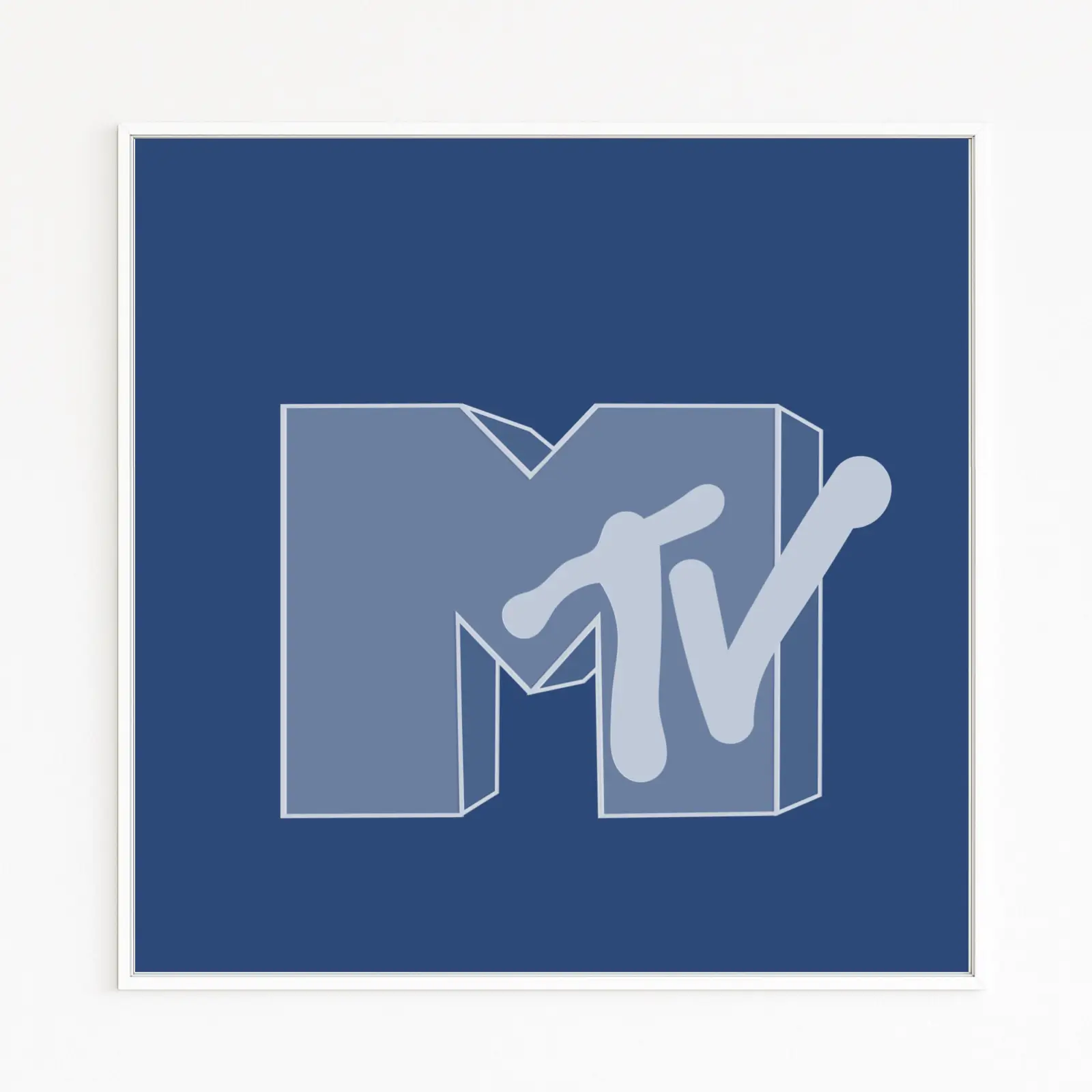 MTV | Music television of the 1980s and 1990s | A stylized homage and rebellious expression of a generation | Pop culture and the music video era | High-quality fine art series | Buy directly online from the artist