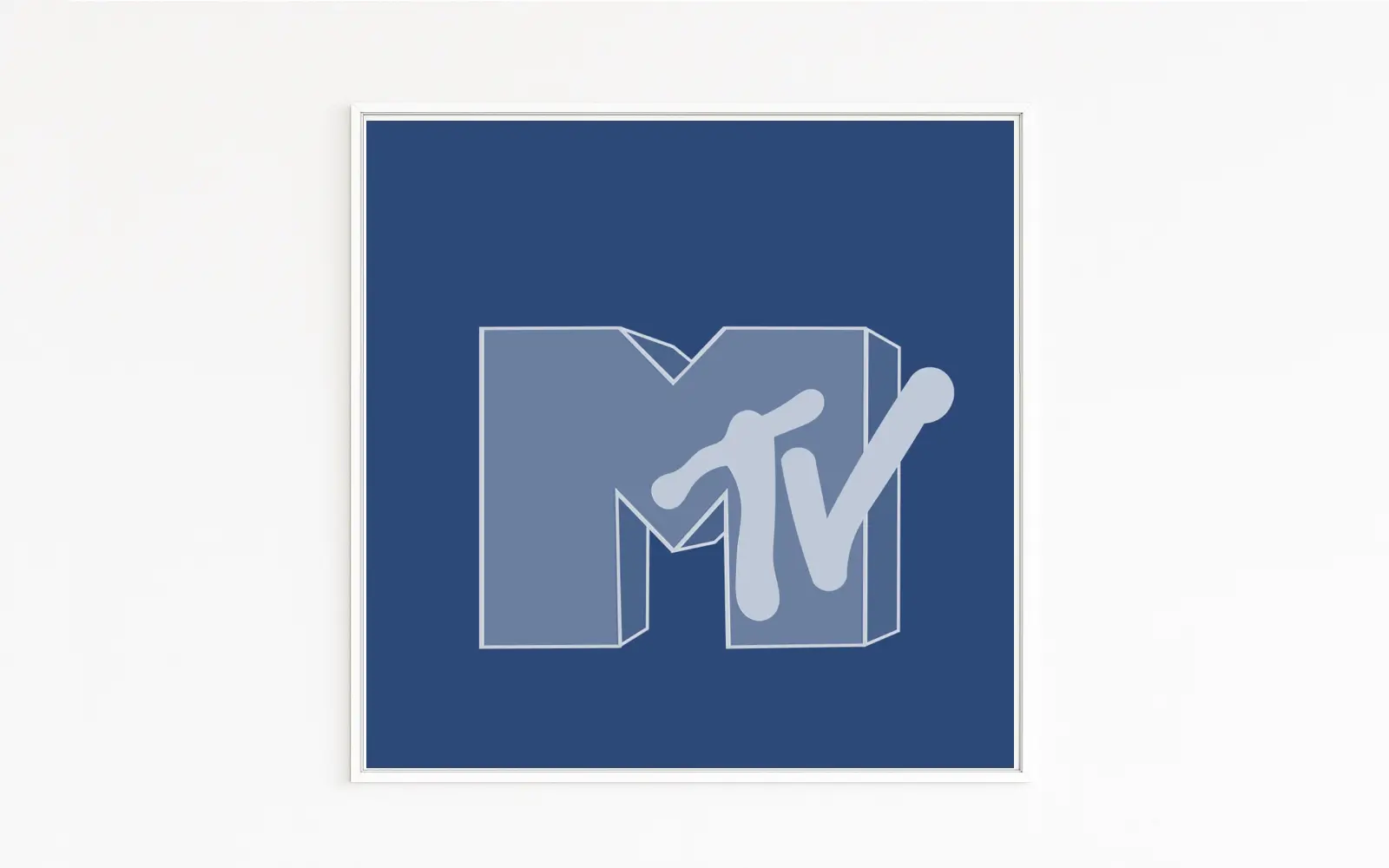 MTV | Music television of the 1980s and 1990s | A stylized homage and rebellious expression of a generation | Pop culture and the music video era | High-quality fine art series | Buy directly online from the artist