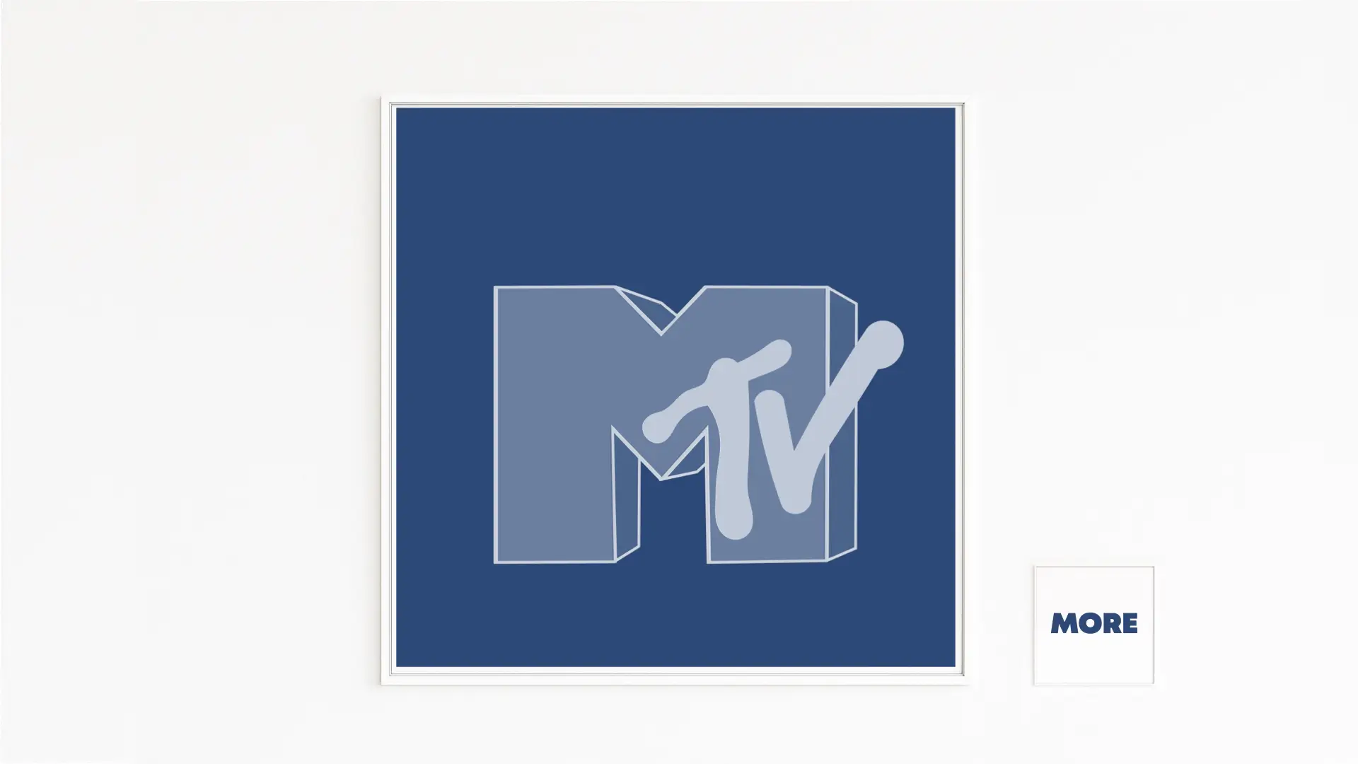 MTV | Musikfernsehen der 80er- und 90er-Jahre | Stilisierte Hommage und rebellischer Ausdruck einer Generation | Popkultur und Musikvideo-Ära | Hochwertige Fine-Art-Serie | Direkt online vom Künstler kaufen
