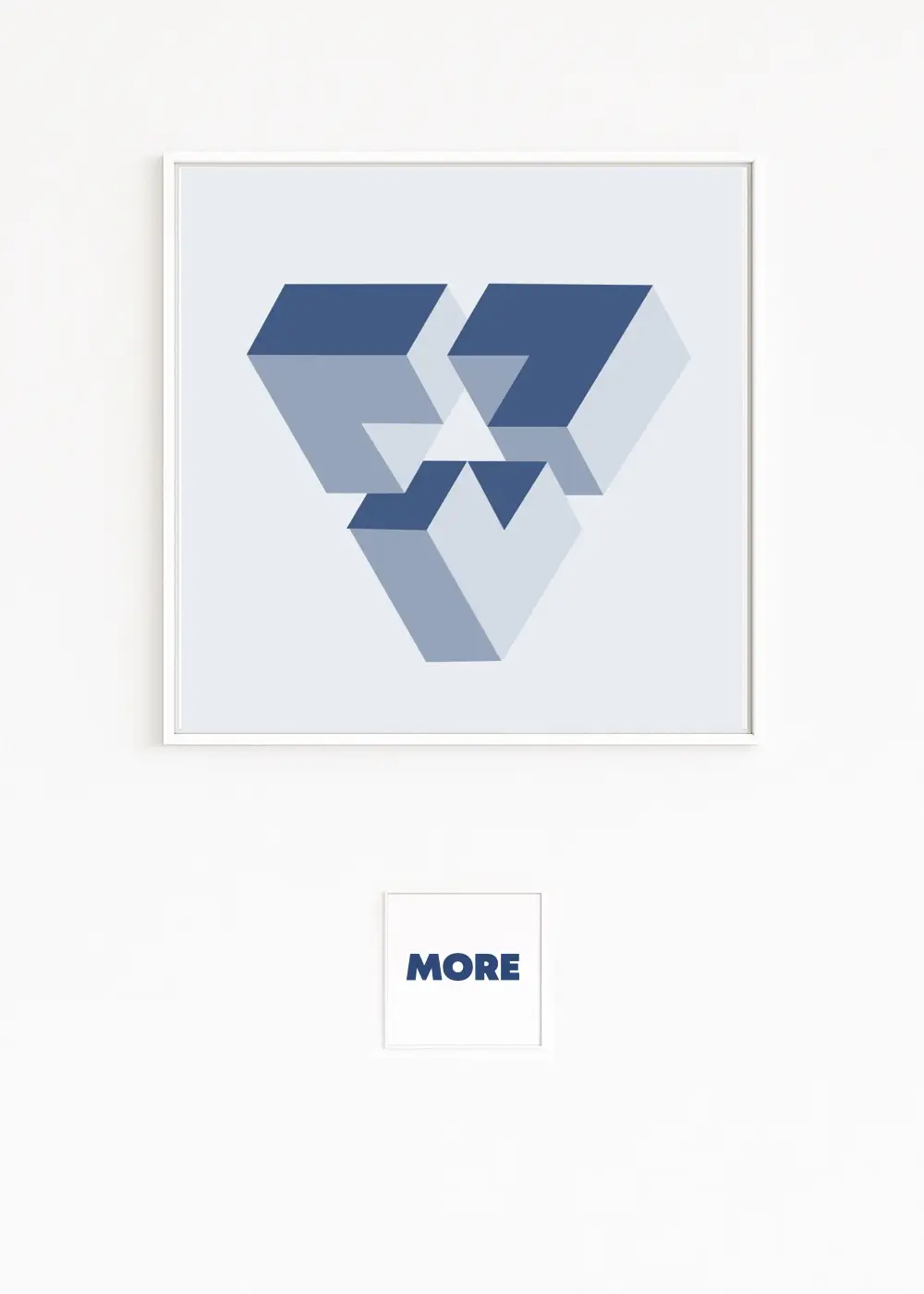 IRRITATION | Schwebende isometrische, verschobene Quader im Raum | Wahrheit und Wirklichkeit | Optische Illusion | Geometrische Täuschung | Licht–Schatten–Tiefe | Moderne Fine-Art-Sammlung direkt beim Künstler bestellen