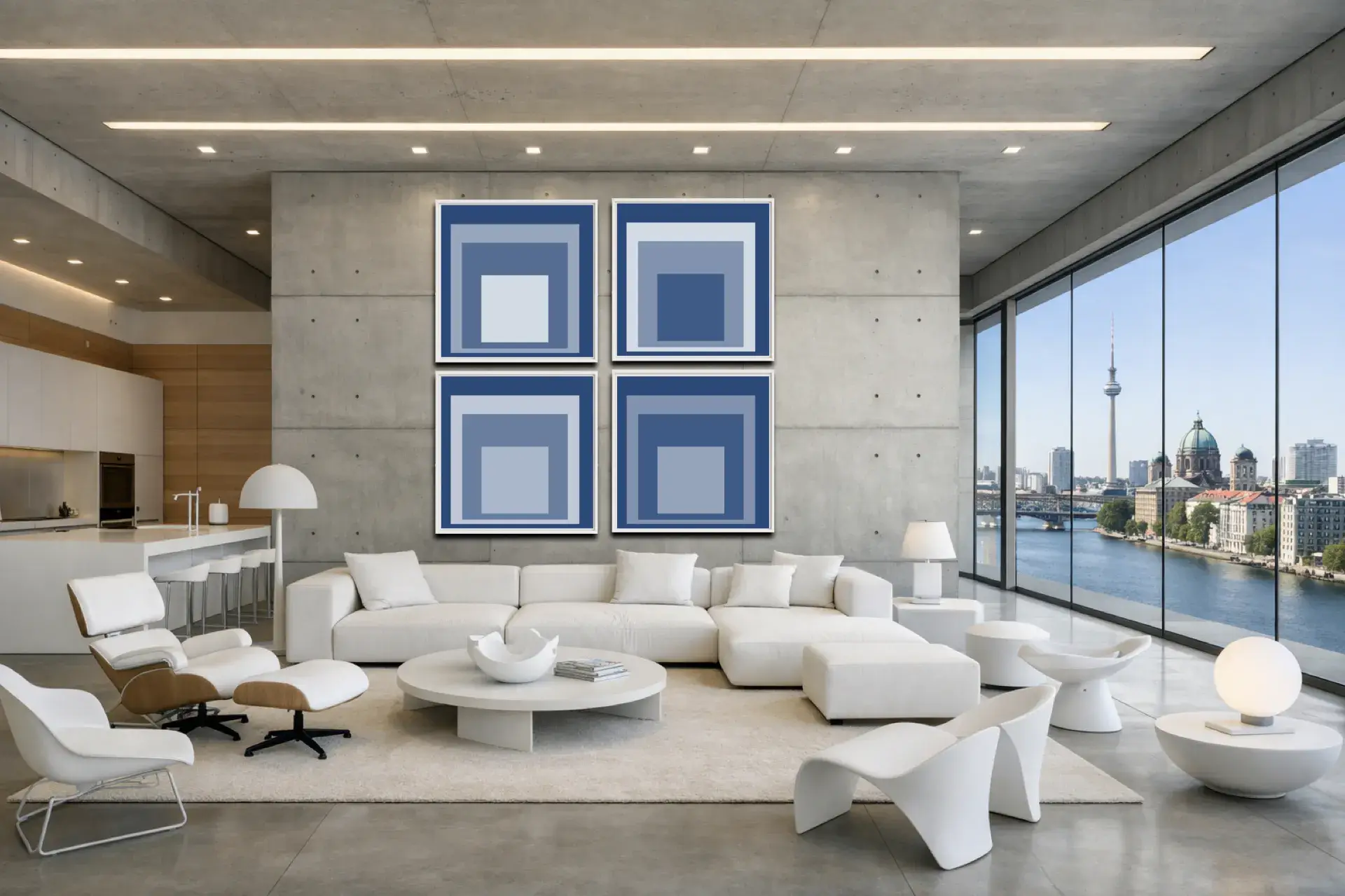 Online-Ausstellung der abstrakten Kunstserie mit über 350 Kunstwerken zum Thema der Kunst einer positiven Erinnerungskultur.