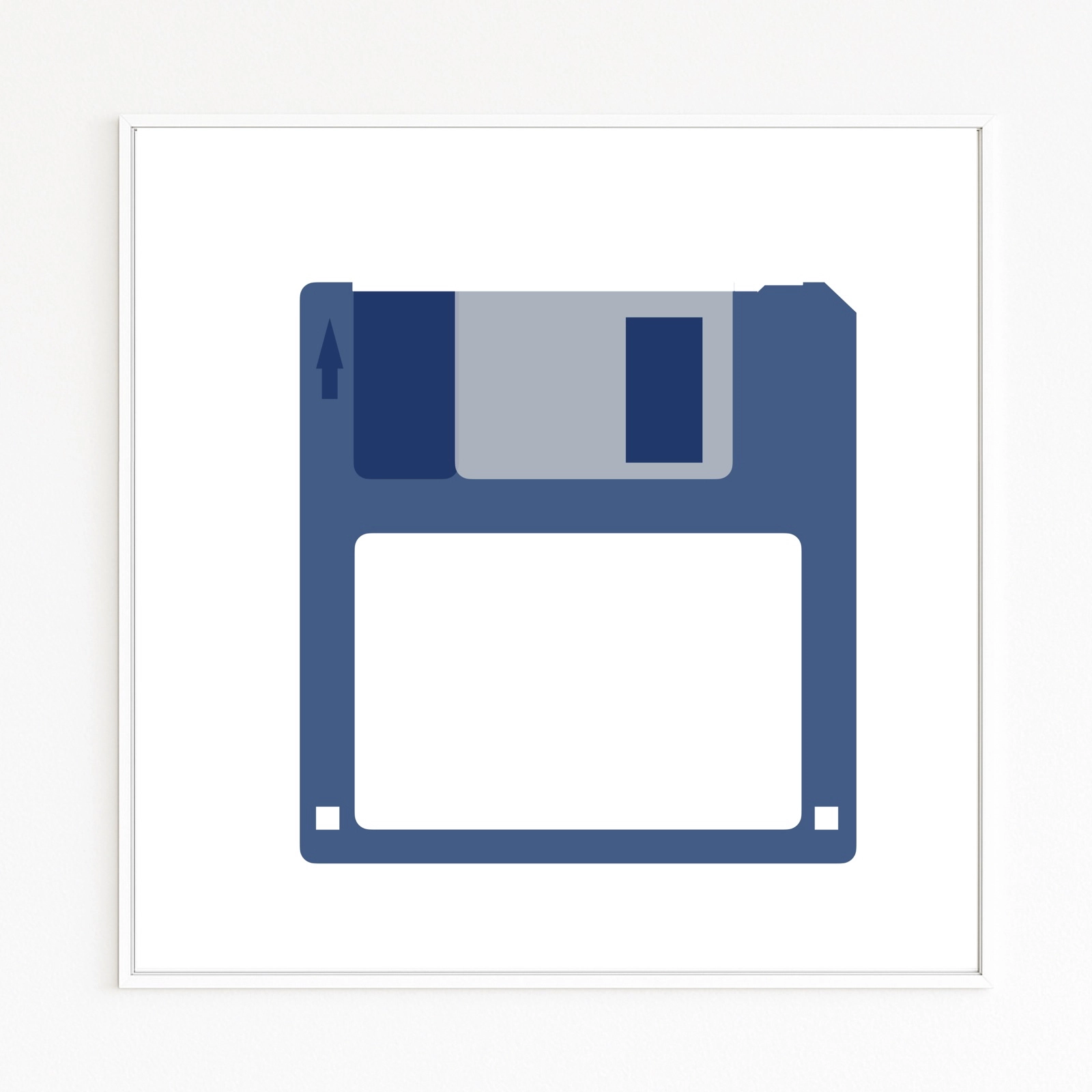 Neue Generation Kunst | Newcomer im Kunstmark | Werk Diskette Floppy Disc | Kunstwerk fine Art Druck | Neuer Künstler Christof Hintze