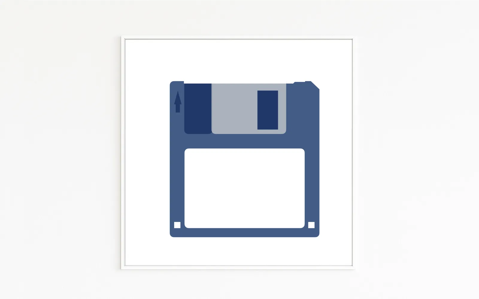 Neue Generation Kunst | Newcomer im Kunstmark | Werk Diskette Floppy Disc | Kunstwerk fine Art Druck | Neuer Künstler Christof Hintze