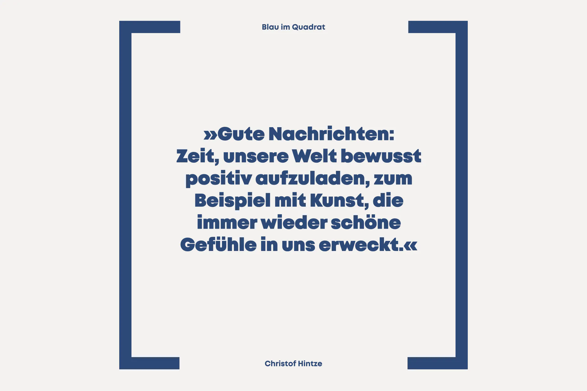 Neue Positive Kunst die schöne Gefühle in uns weckt